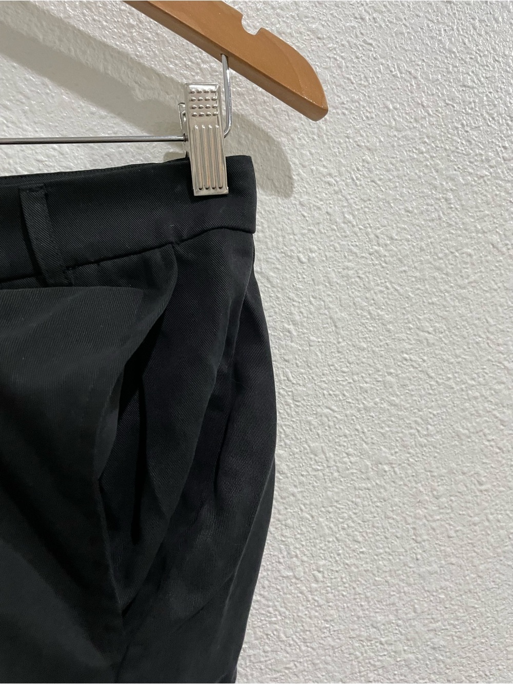 NWT Reformation Mason Black Wide Leg Pants Trouser Contemporary Slim Luxury - Picture 5 of 14